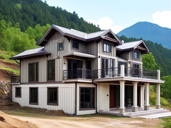 在山區(qū)可以搭建輕鋼別墅嗎？可行性與優(yōu)勢(shì)分析